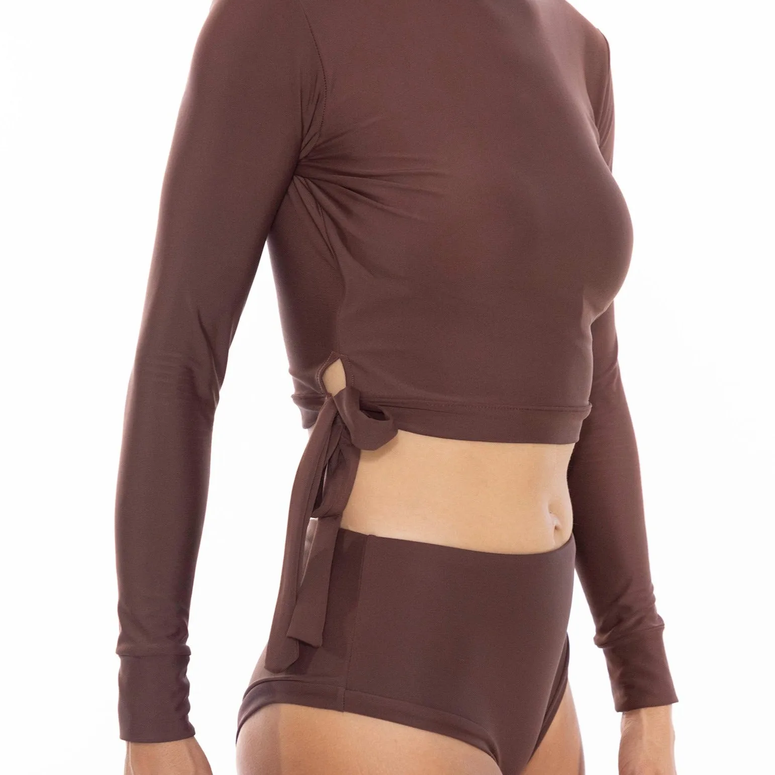 ACOTZ CROPPED TOP CANNELLE
