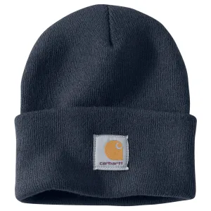 ACRYLIC WATCH HAT - NVY-Navy | Carhartt A18