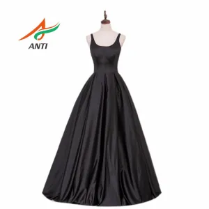 ANTI High-Quality A-Line Evening Dress Long Satin Formal Fashion Elegant Evening Gowns Party Dress