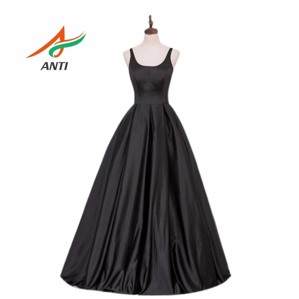 ANTI High-Quality A-Line Evening Dress Long Satin Formal Fashion Elegant Evening Gowns Party Dress