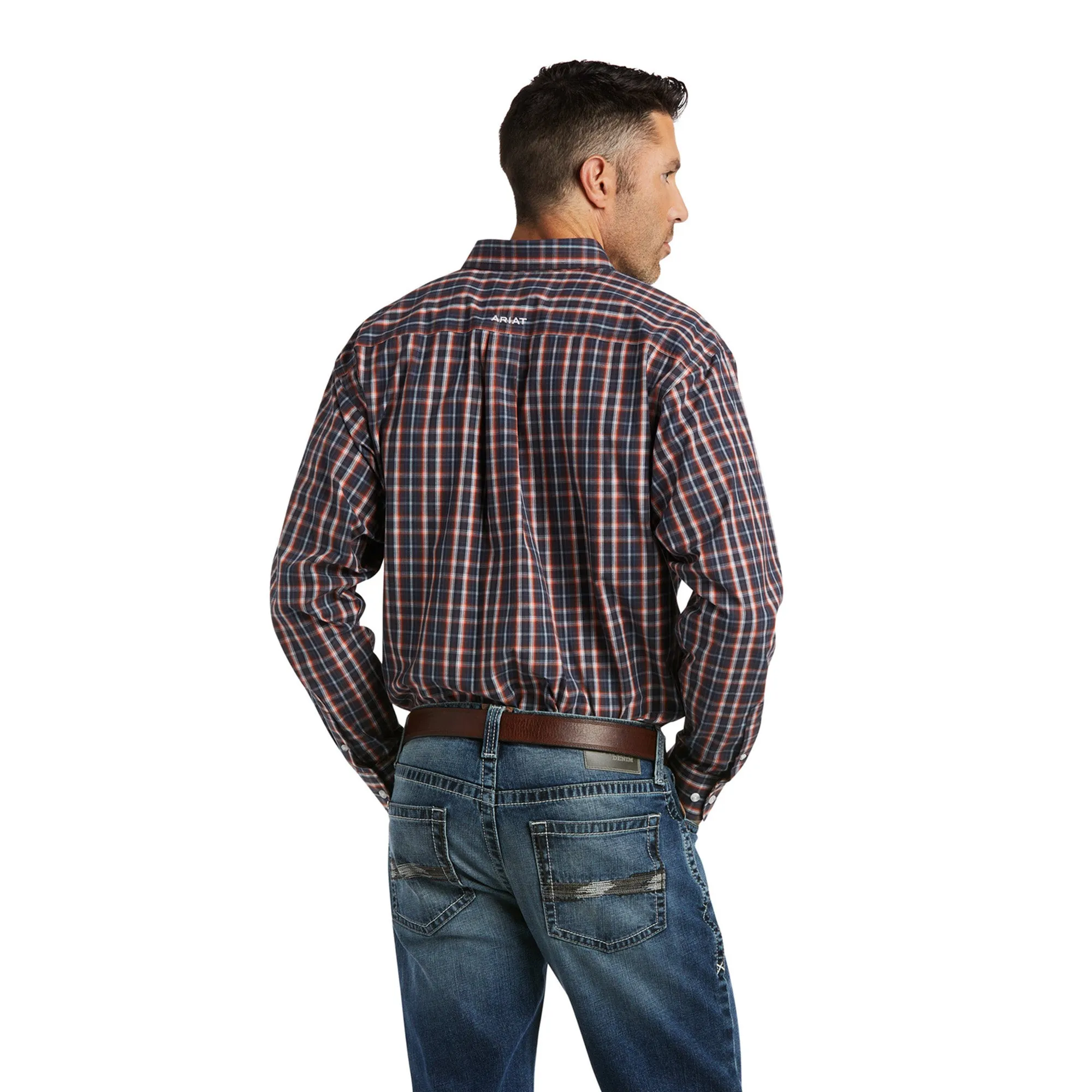 Ariat® Men's Pro Series Sergio Classic Fit Naval Base Shirt 10038034