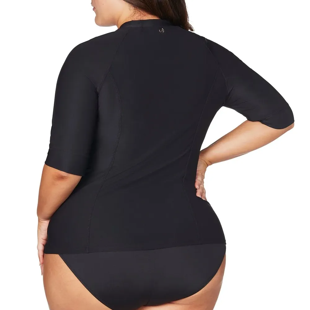 Artesands Seurat Sun Safe Rash Top Atr5715p Black