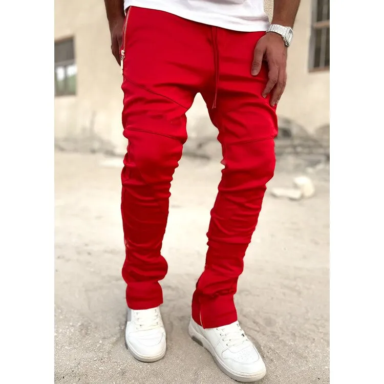 Ashore Shop Men's Multi Pockets Cargo Harem Pants Hip Hop Casual Male Track Pants Joggers Trousers Fashion Harajuku Men Pants