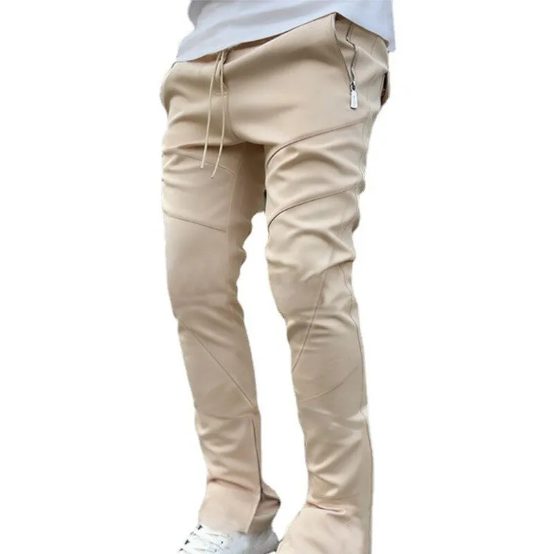 Ashore Shop Men's Multi Pockets Cargo Harem Pants Hip Hop Casual Male Track Pants Joggers Trousers Fashion Harajuku Men Pants