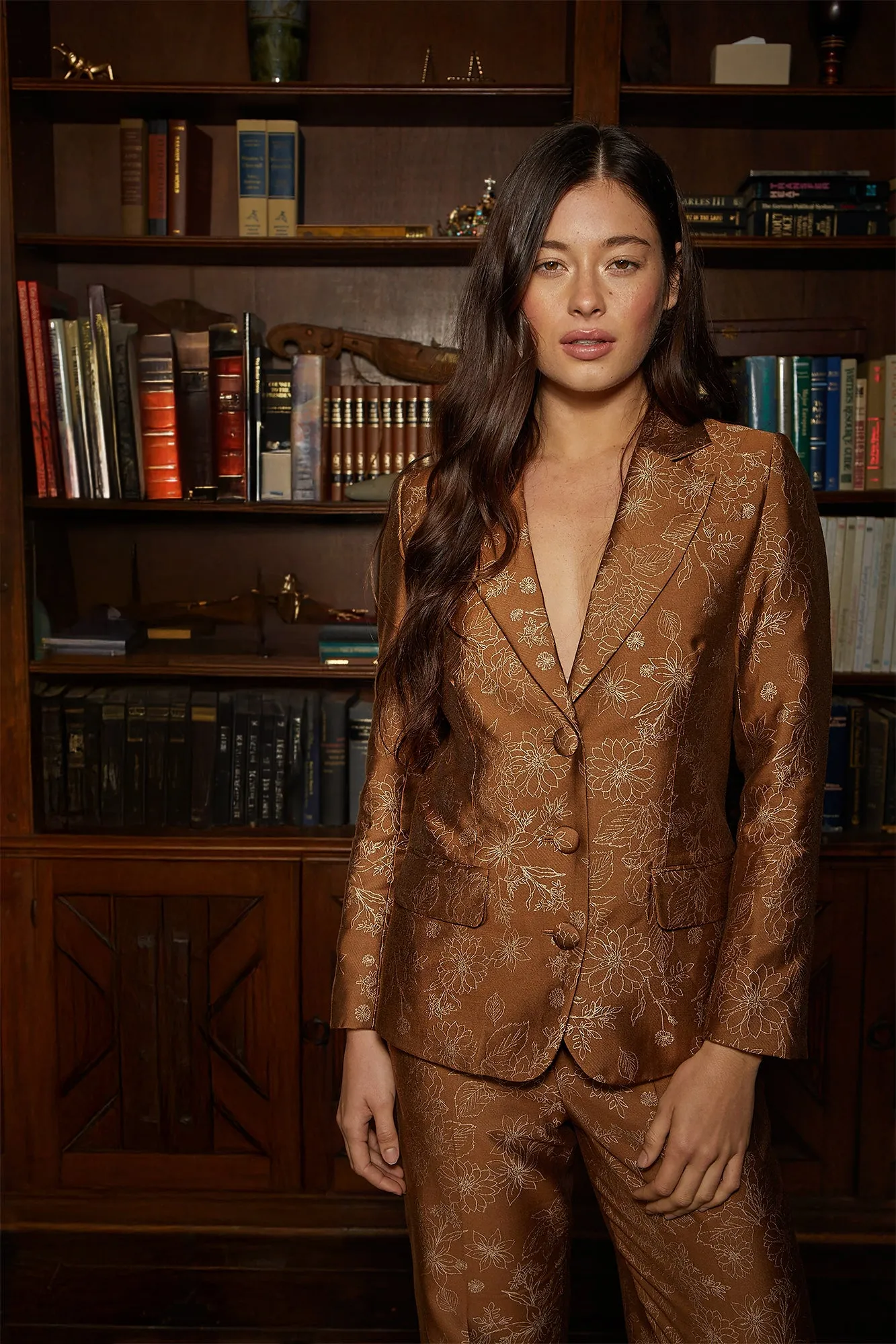 Ayako Blazer - Brown