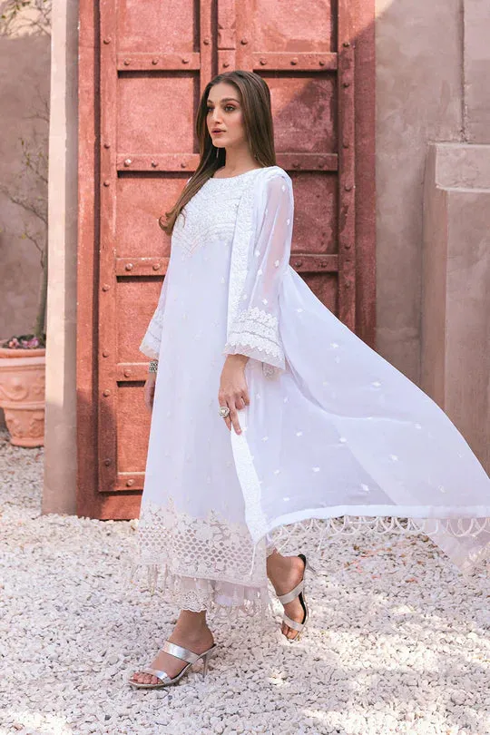 Azure | Embroidered Ensembles 3 Pcs | Snow Haze