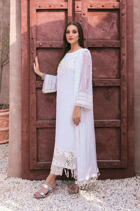 Azure | Embroidered Ensembles 3 Pcs | Snow Haze