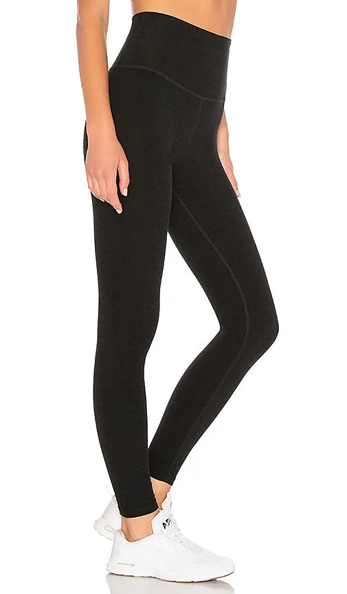 Beyond Yoga Spacedye High Waisted Midi Legging in Black
