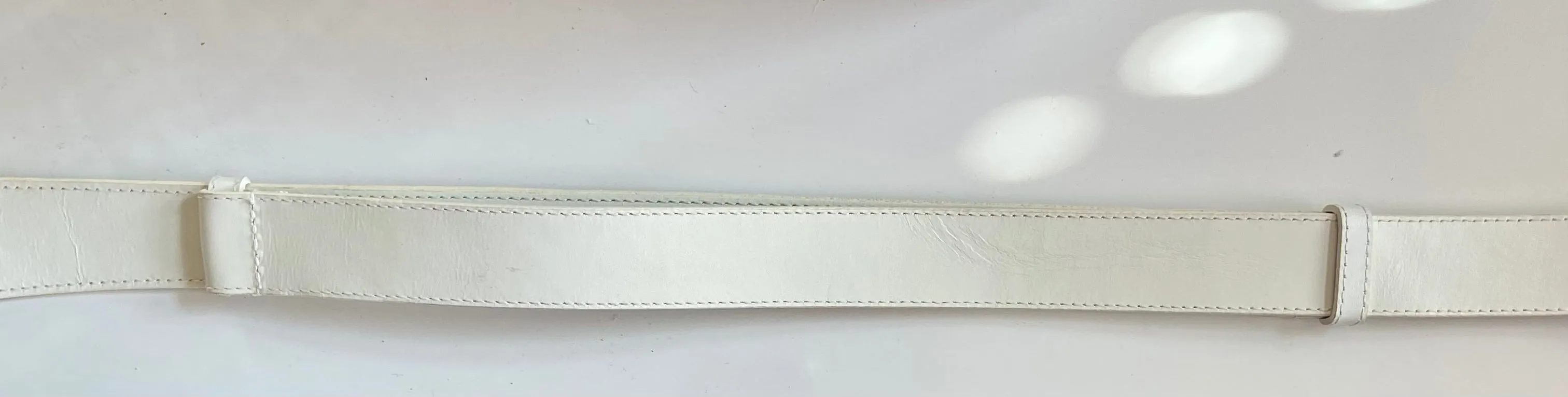 Big circle white belt
