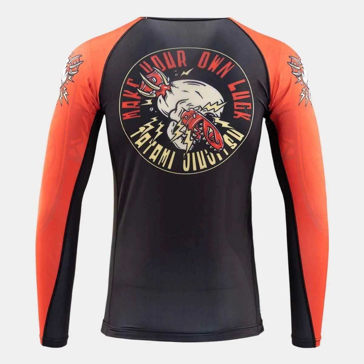 Black/Red Tatami Lucky Eco Tech Recycled Rash Guard