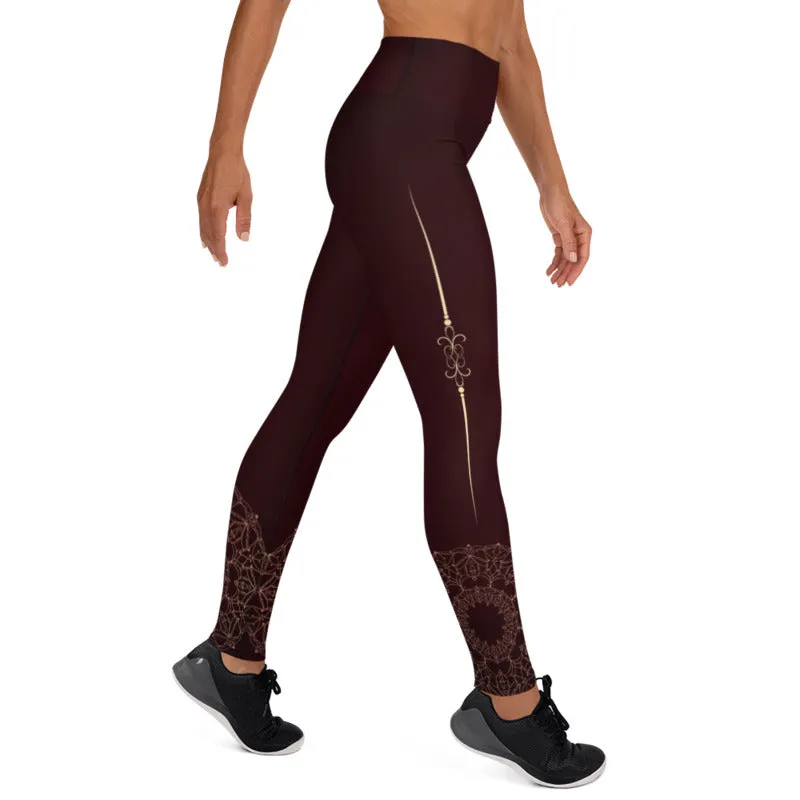 Bodhi High Waist Womens Yoga Leggings