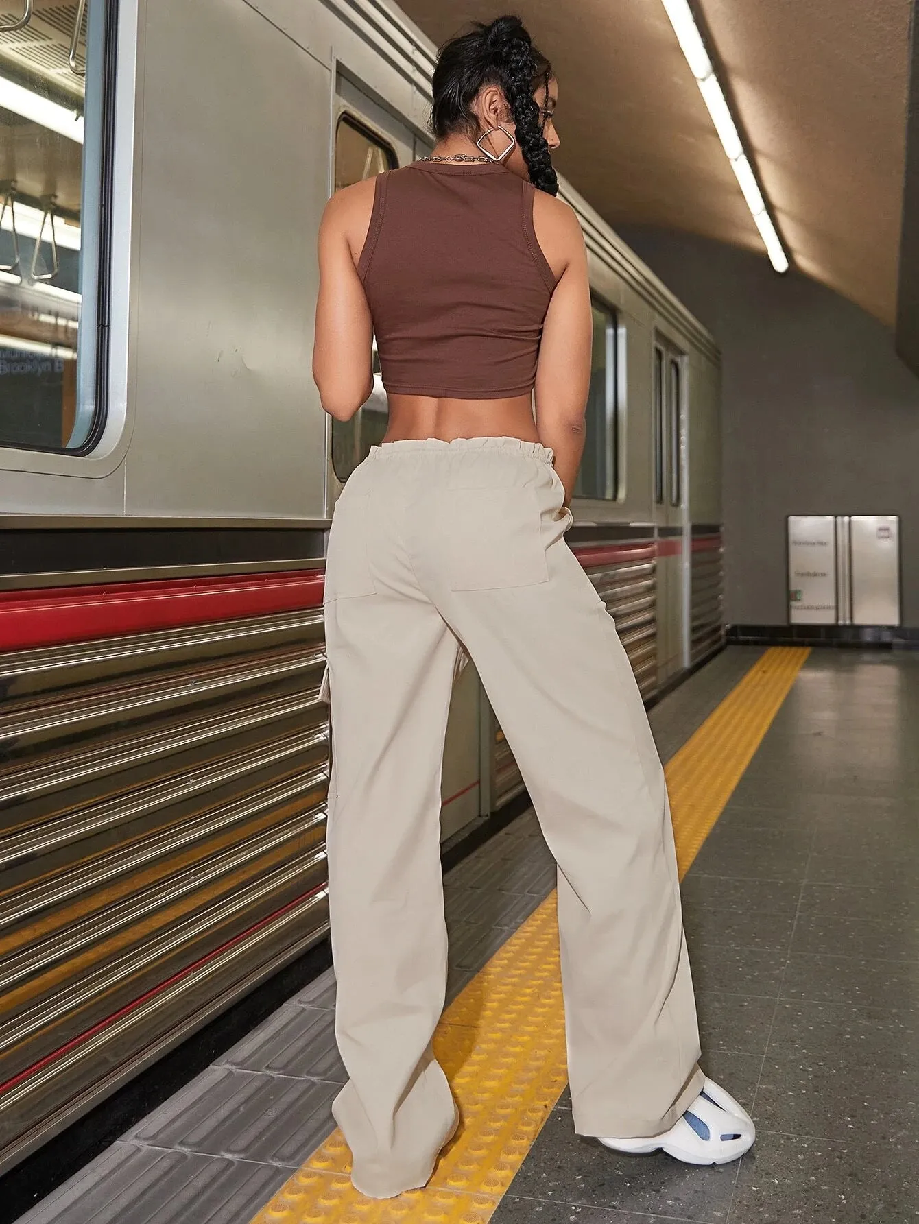 Cargo Parachute Pants