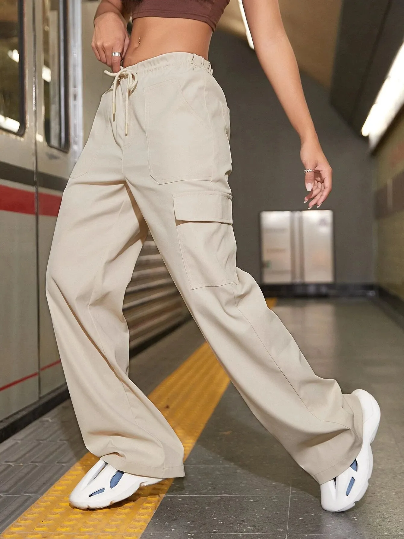 Cargo Parachute Pants