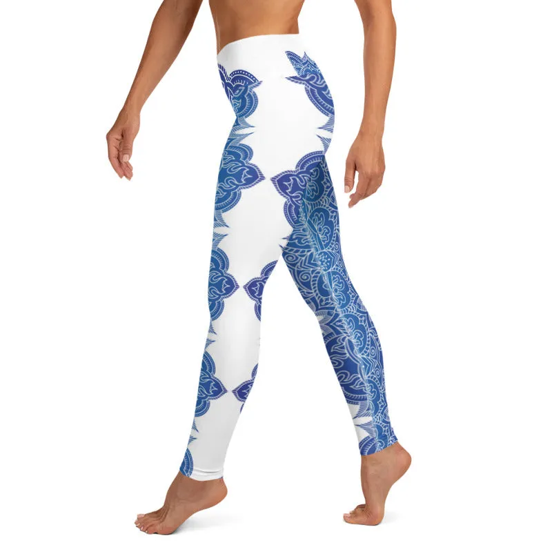 Chakra High Waist Womens Yoga Leggings