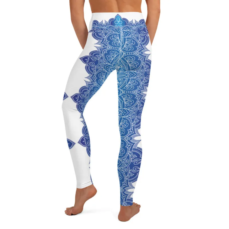 Chakra High Waist Womens Yoga Leggings
