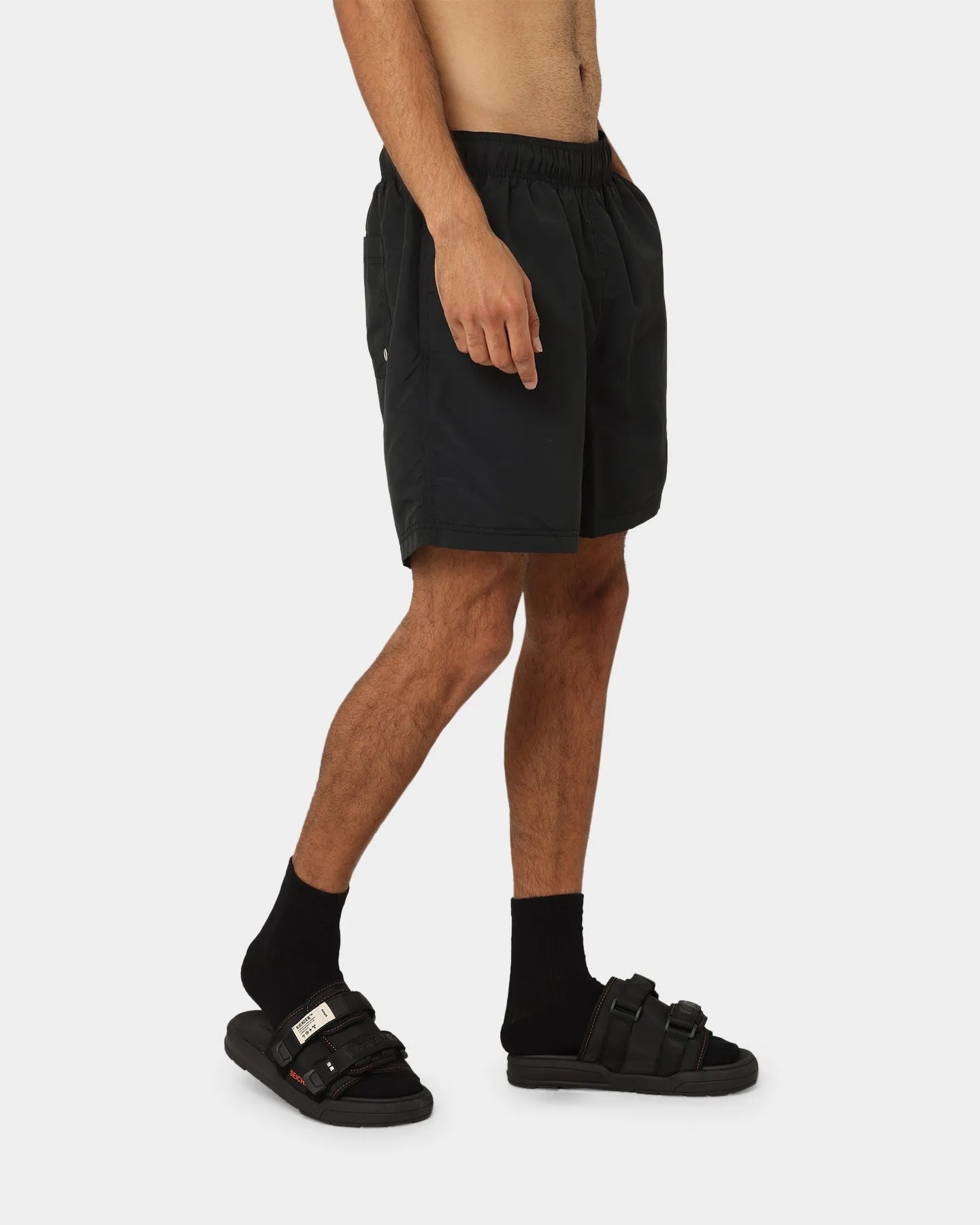 Champion Rebound Nylon Shorts Black