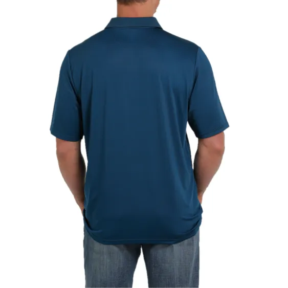 Cinch® Men's Navy Blue Athletic Polo Short Sleeve T-Shirt MTK1834001