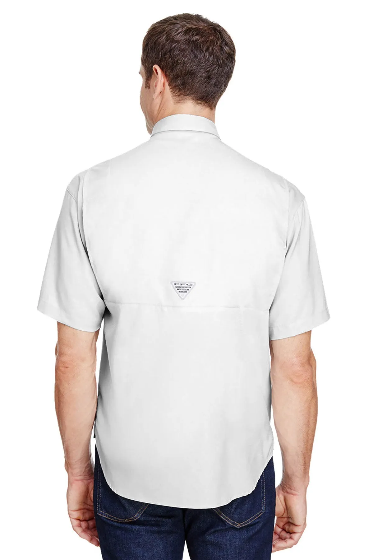 Columbia Tamiami II Short Sleeve Shirt, White [GuidePoint Security]