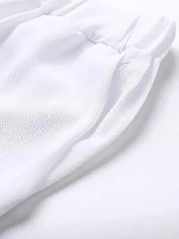 Cotton Short Sleeved Men Clothing Set