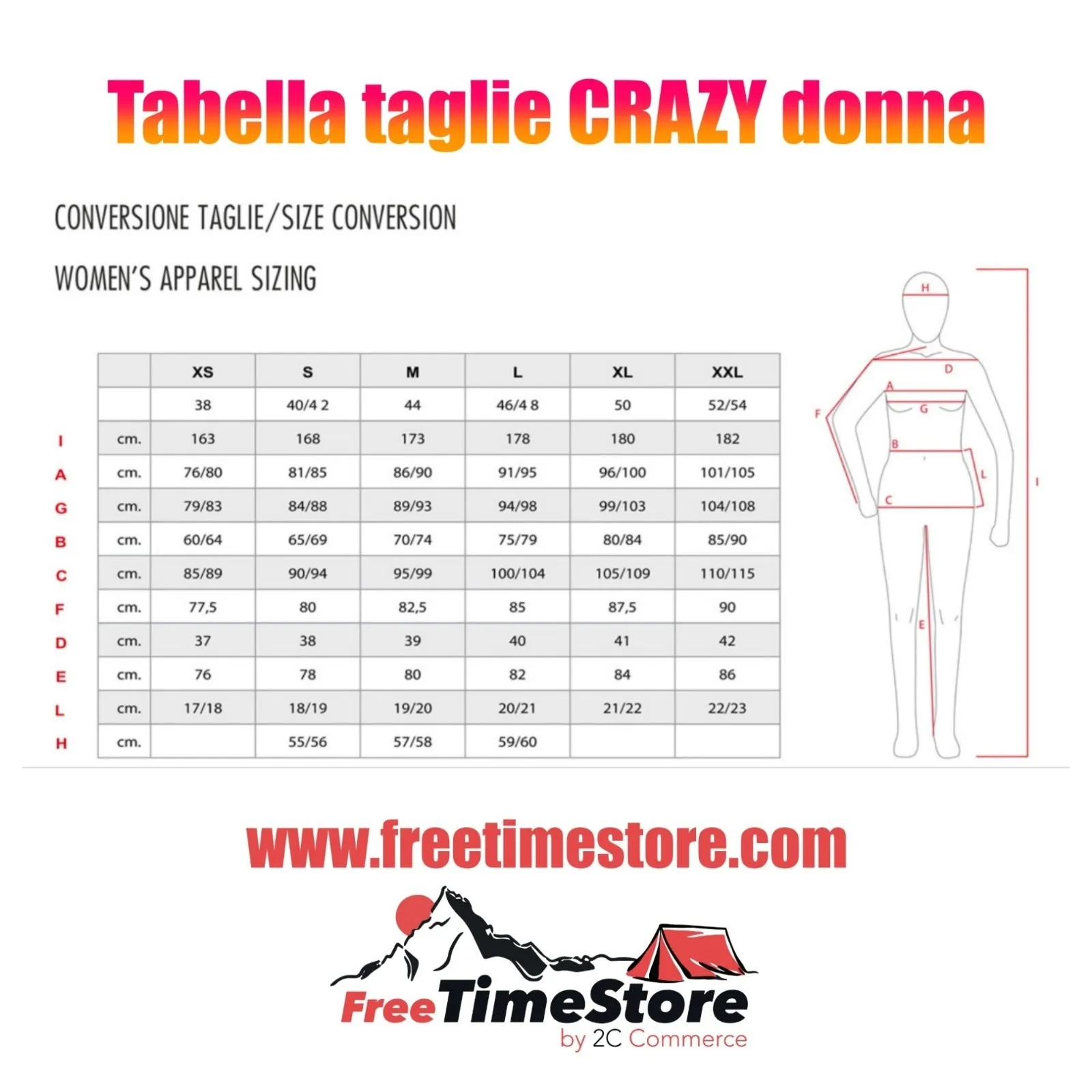 CRAZY PULL WONDER MAGIC LIGHT DONNA SECONDO STRATO TECNICO LEGGERO - SS24 - FANTASIA I LOVE MOUNTAIN
