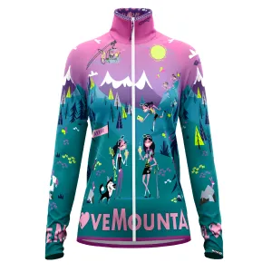 CRAZY PULL WONDER MAGIC LIGHT DONNA SECONDO STRATO TECNICO LEGGERO - SS24 - FANTASIA I LOVE MOUNTAIN