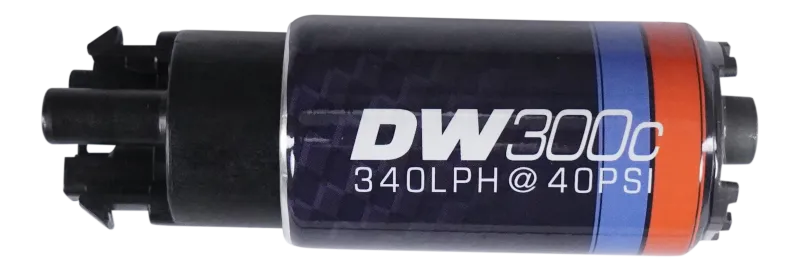 DeatschWerks 340lph DW300C Compact Fuel Pump w/o Mounting Clips