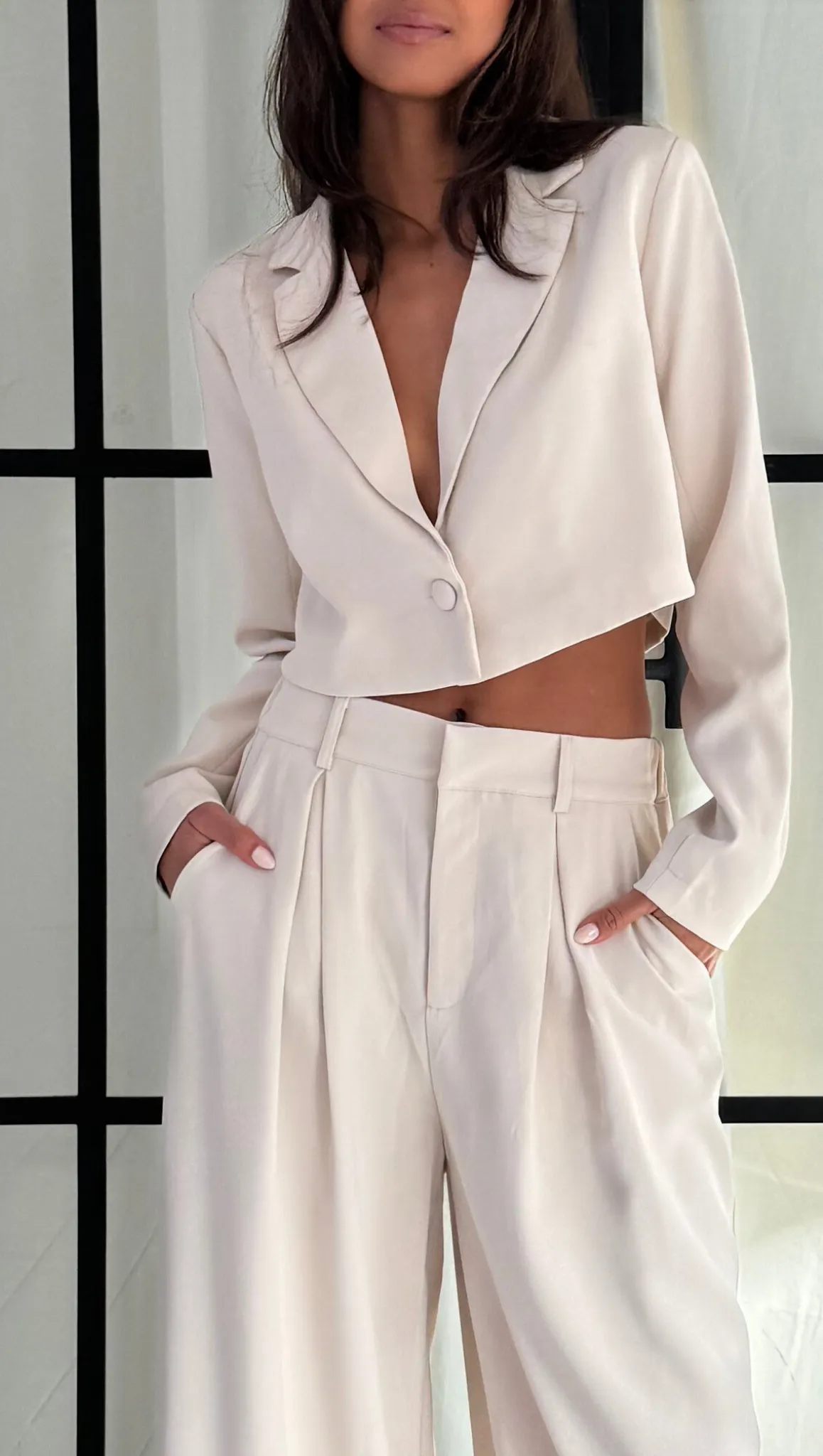 Drew Set - Ecru Beige