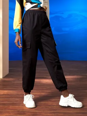 Elastic Waist Cargo Pants