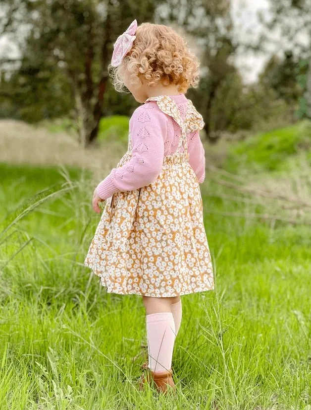 FLORA BUTTON DRESS