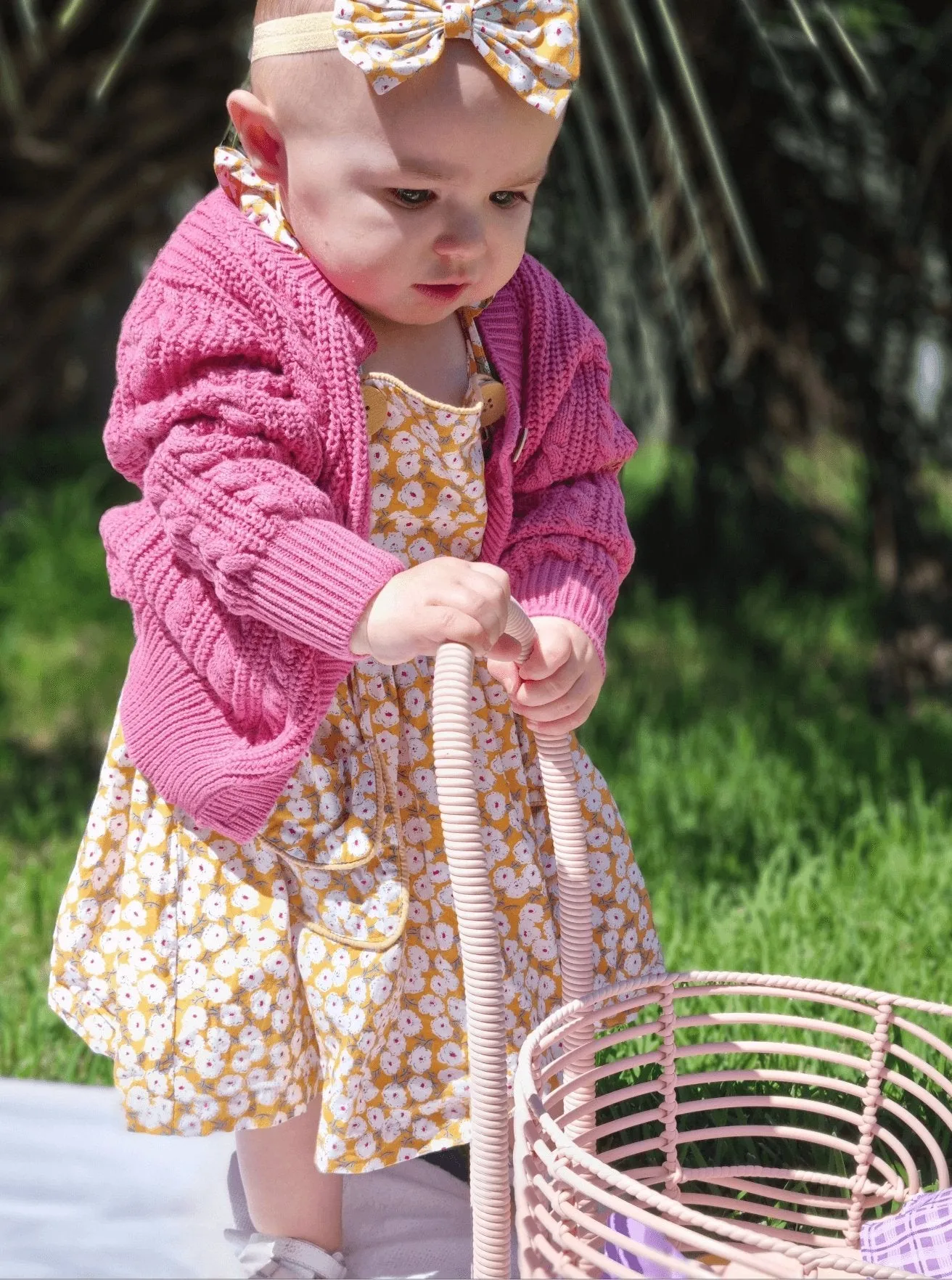 FLORA BUTTON DRESS