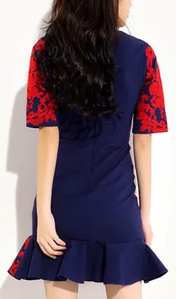 Floral Embroidered Dress