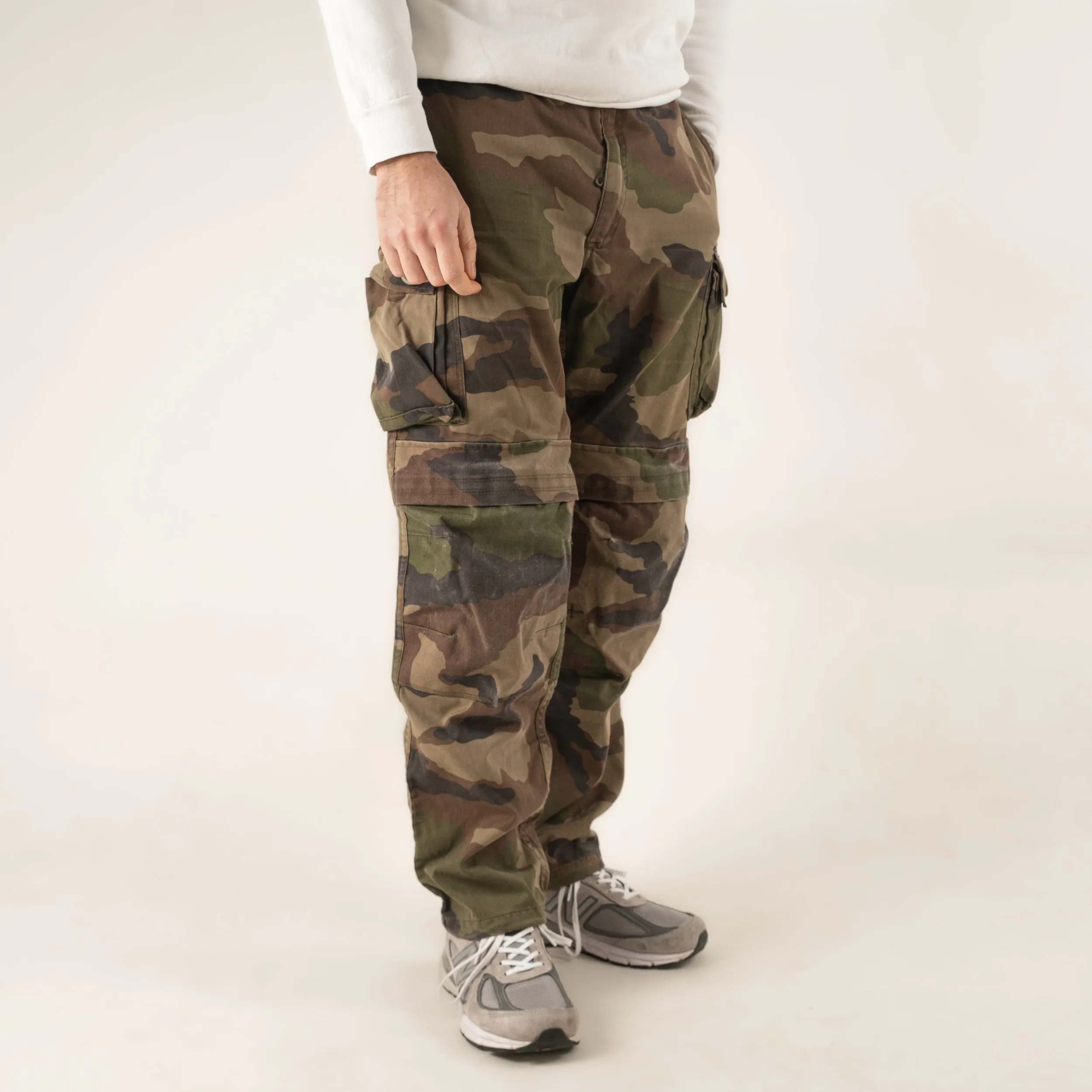 FRENCH CAMO CARGO PANTS