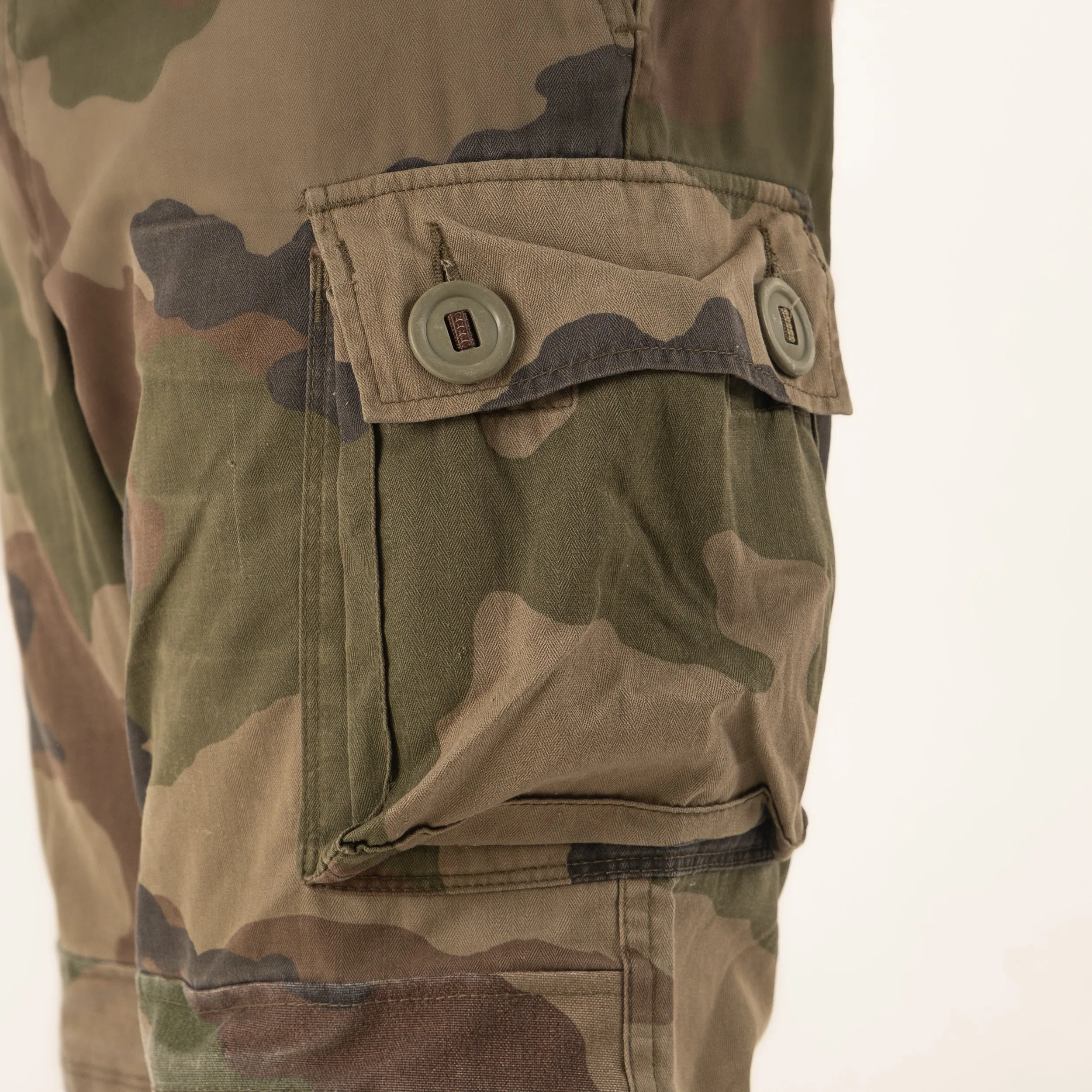 FRENCH CAMO CARGO PANTS