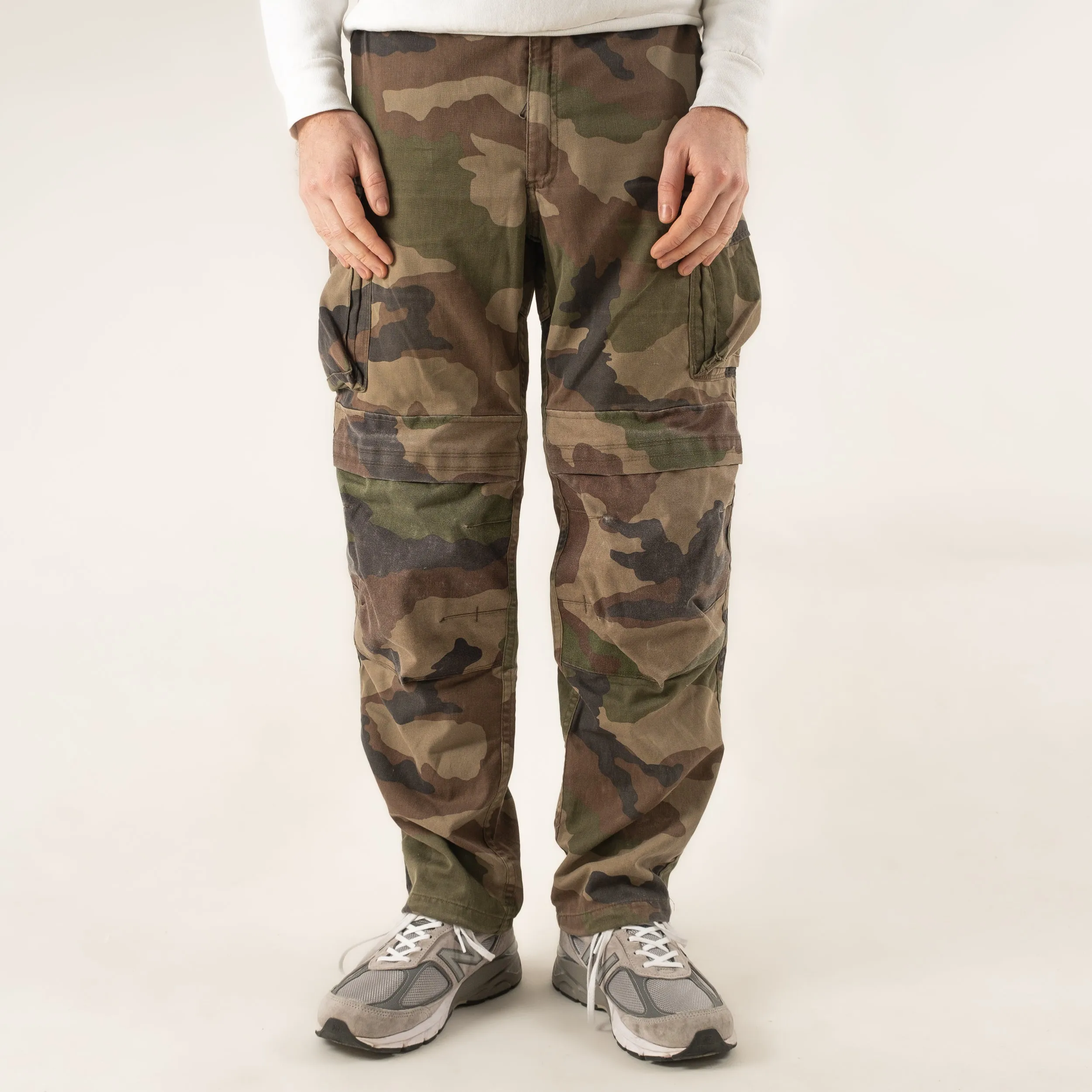 FRENCH CAMO CARGO PANTS