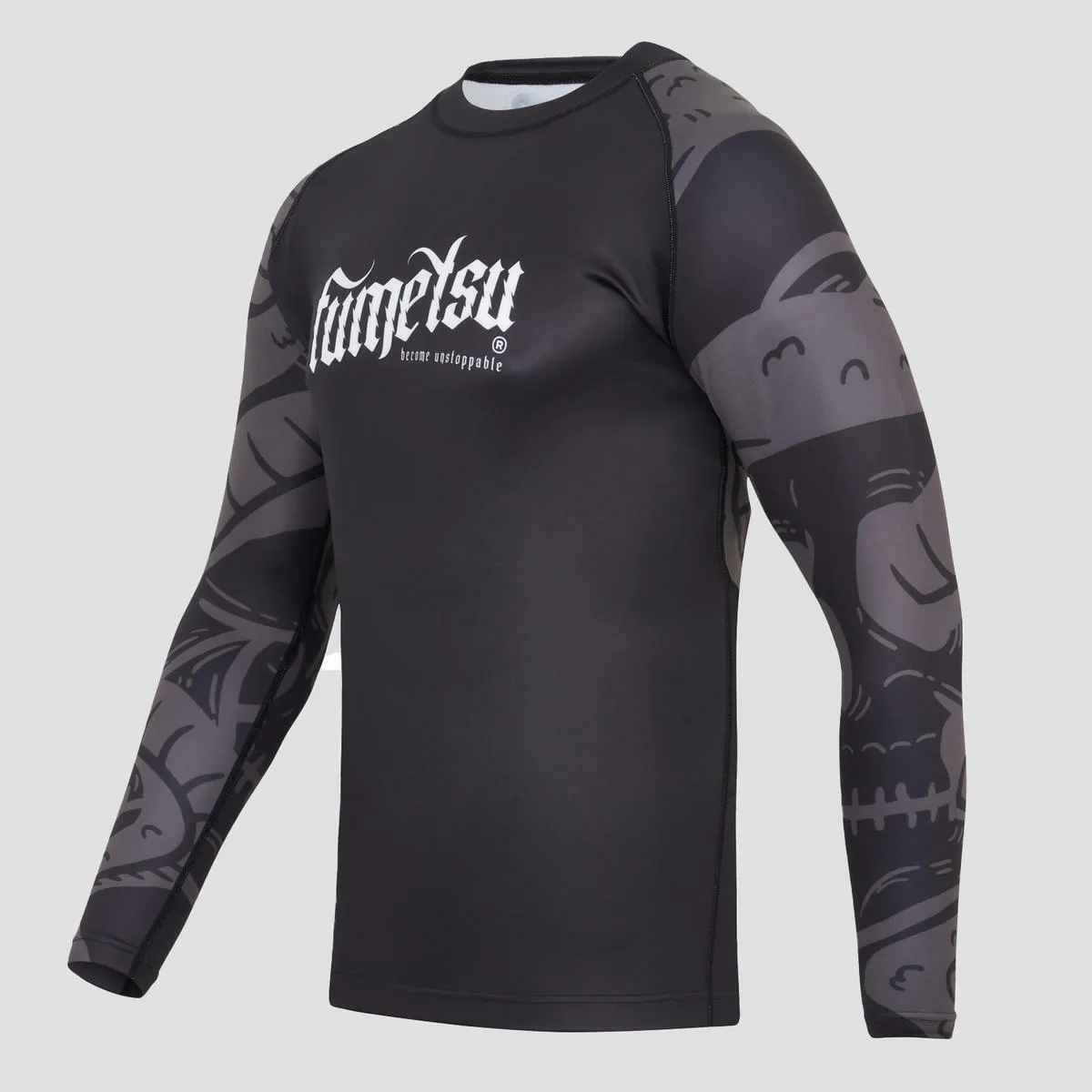 Fumetsu Snake Eyes Long Sleeve Rash Guard Black