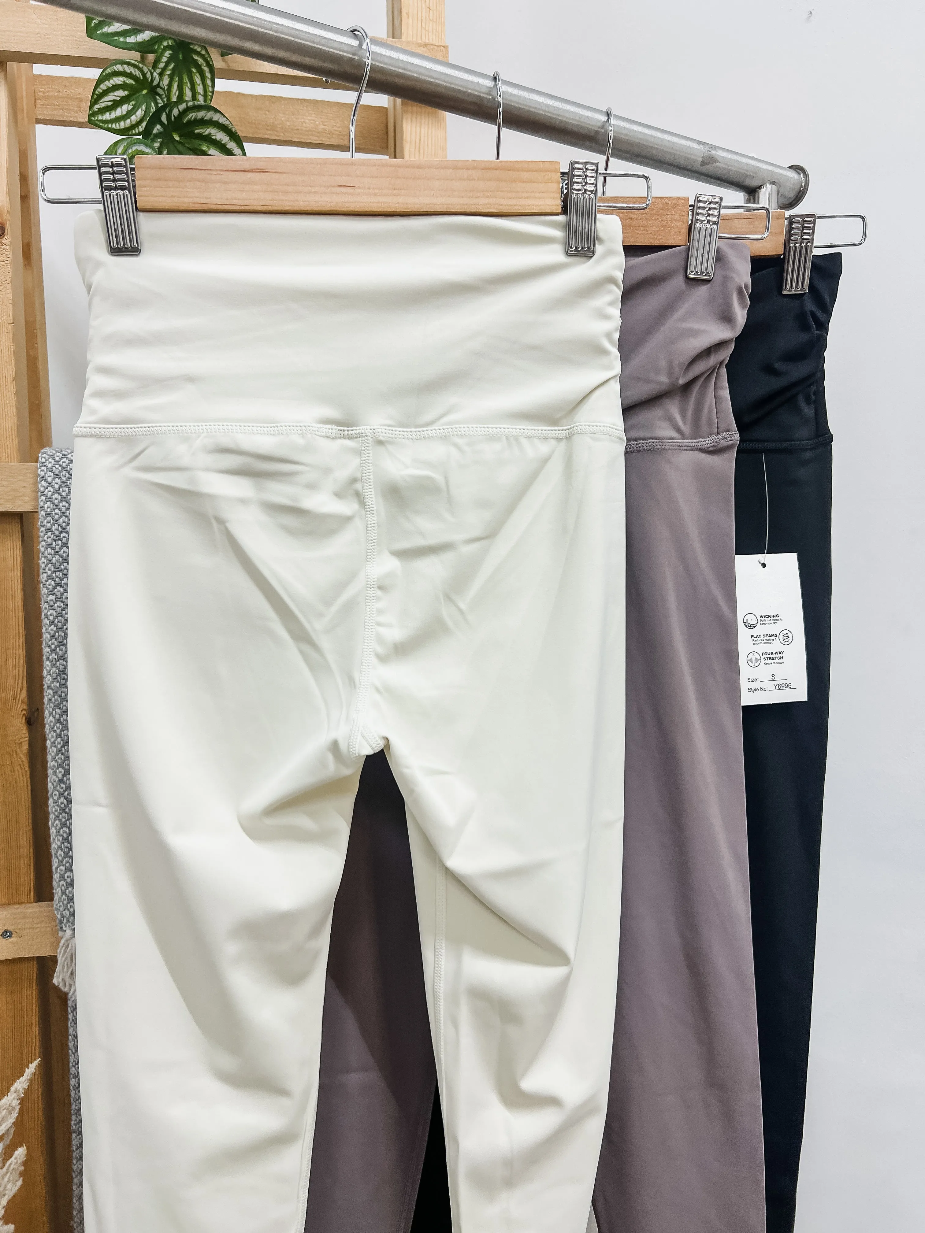 Hayden Crossover Waist Slimming Leggings