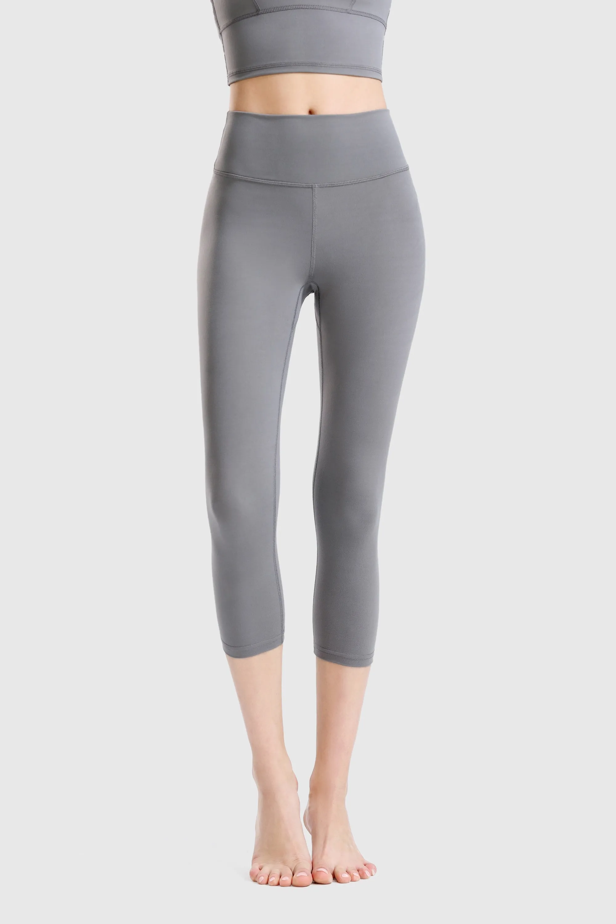 High Waist Cropped Leggings