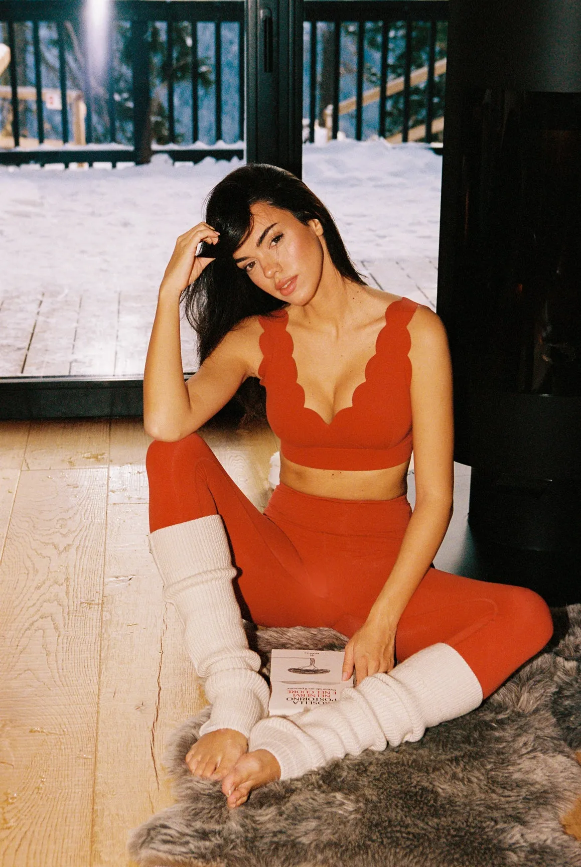 High-Waist Scrunch Legging