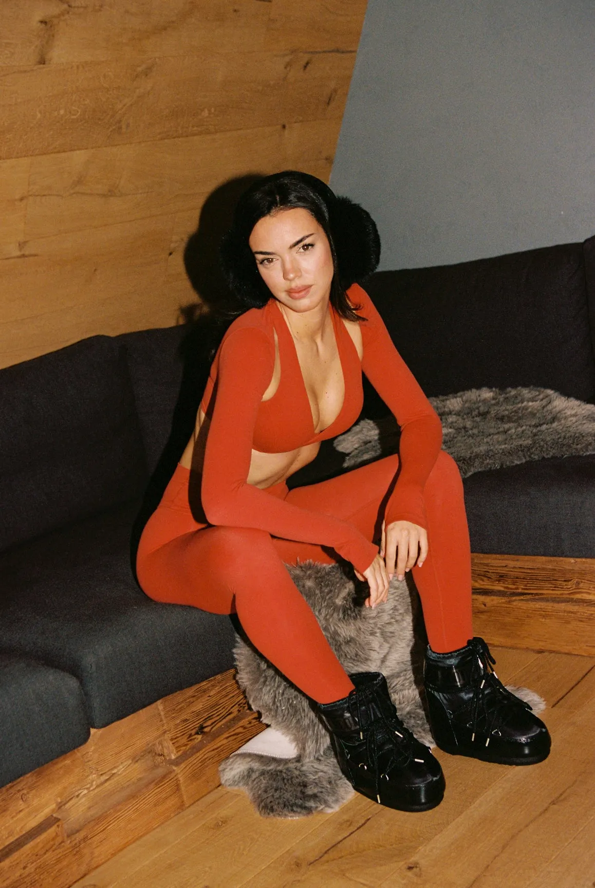 High-Waist Scrunch Legging