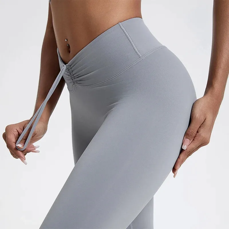High Waist Scrunch Leggings for Women | Moisture-Wicking Yoga & Workout Pants | Breathable Fitness Tights in Multiple Colors
