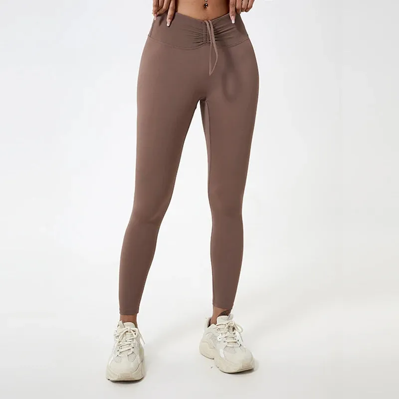 High Waist Scrunch Leggings for Women | Moisture-Wicking Yoga & Workout Pants | Breathable Fitness Tights in Multiple Colors