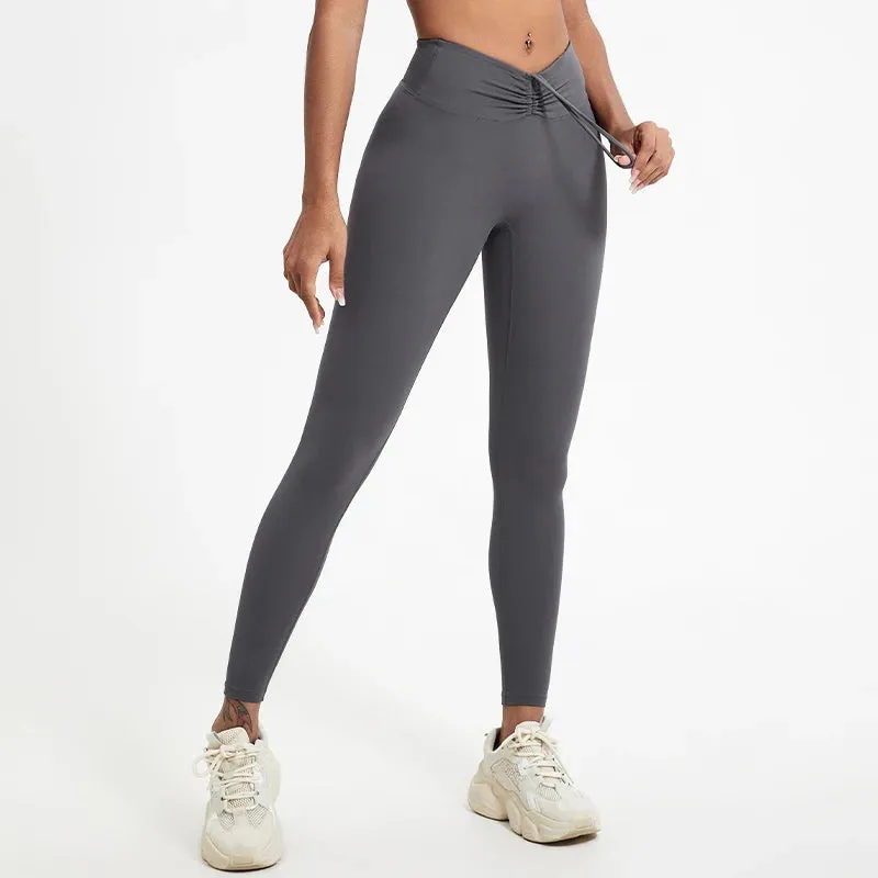 High Waist Scrunch Leggings for Women | Moisture-Wicking Yoga & Workout Pants | Breathable Fitness Tights in Multiple Colors