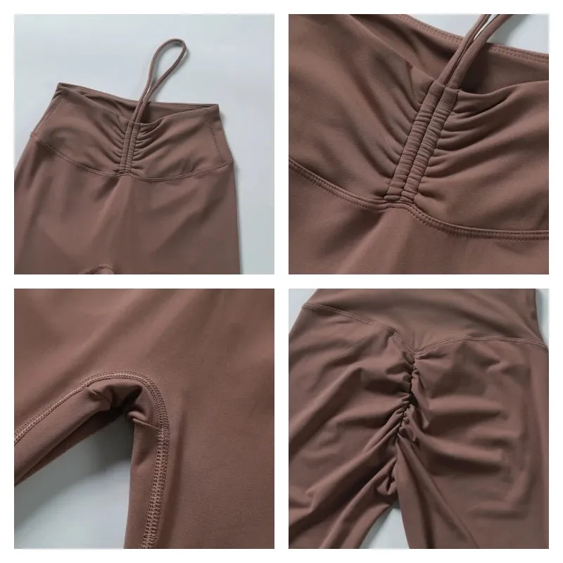 High Waist Scrunch Leggings for Women | Moisture-Wicking Yoga & Workout Pants | Breathable Fitness Tights in Multiple Colors