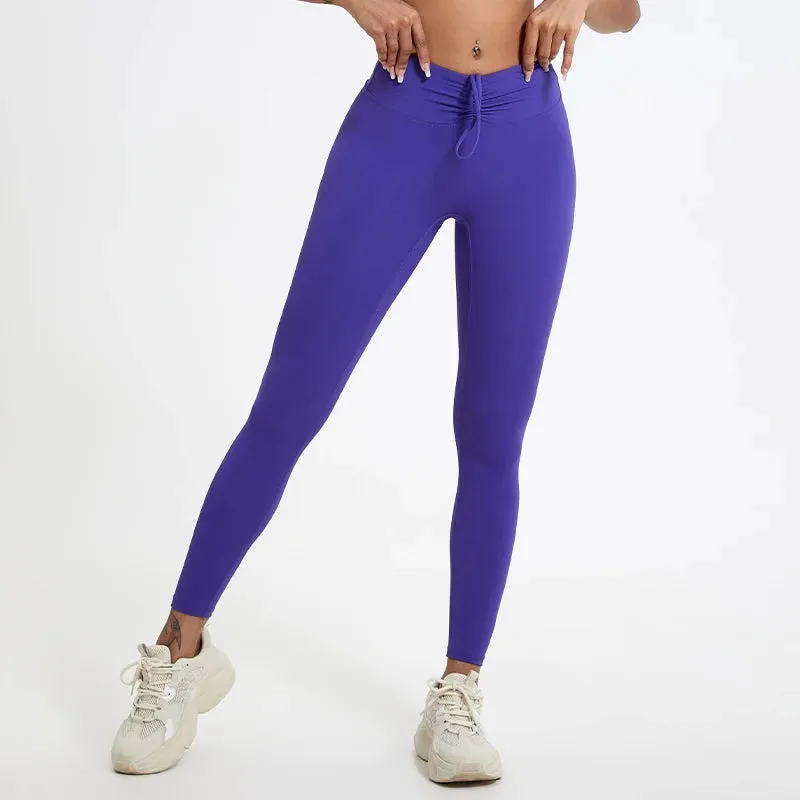High Waist Scrunch Leggings for Women | Moisture-Wicking Yoga & Workout Pants | Breathable Fitness Tights in Multiple Colors