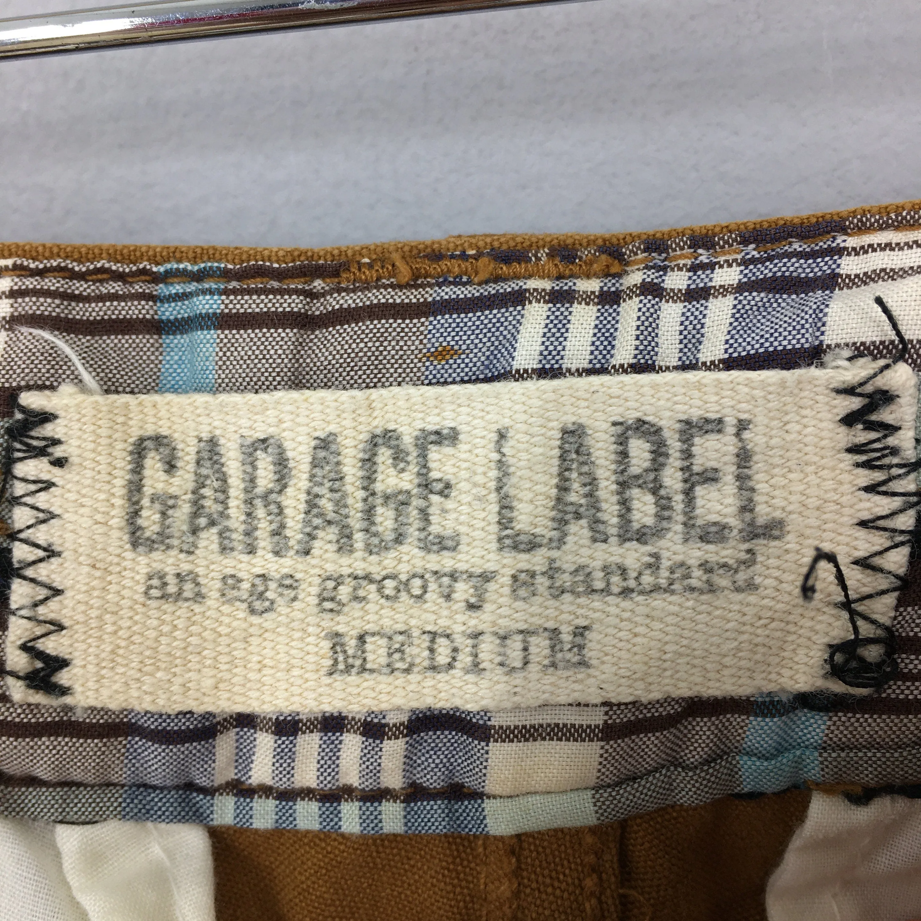 Japanese Cargo Pants Techwear Faded Brown Pants Size 30x32.5