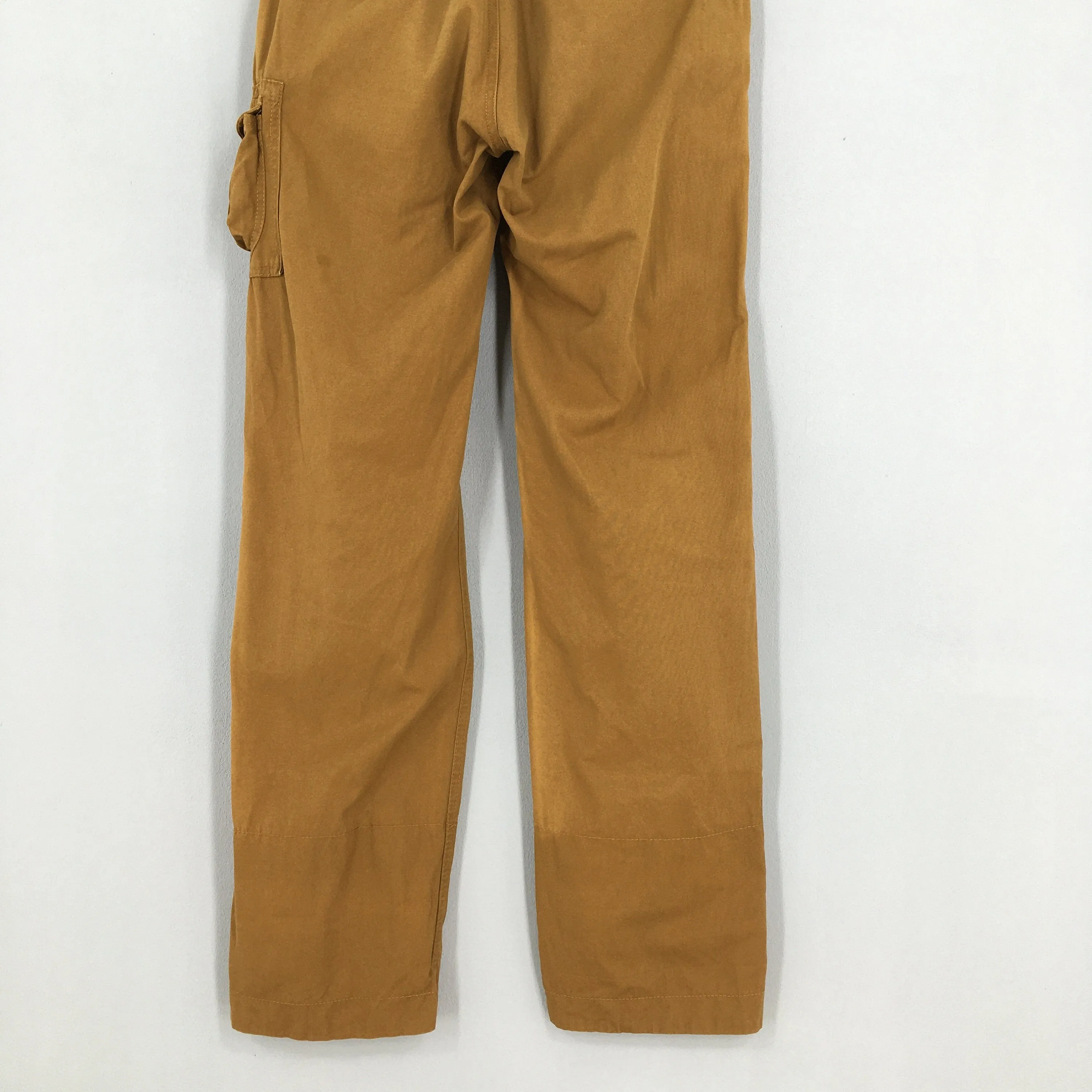 Japanese Cargo Pants Techwear Faded Brown Pants Size 30x32.5