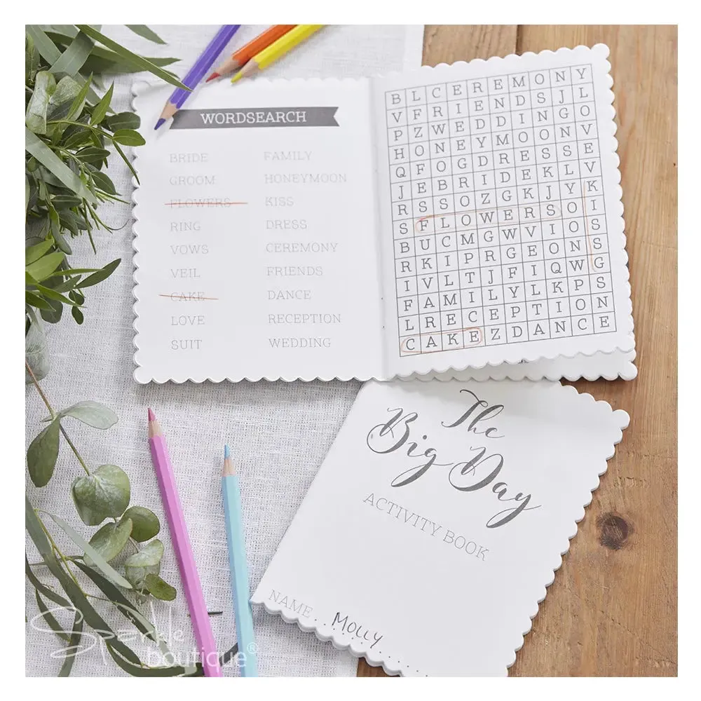 Kids Wedding Activity Book - Beautiful Botanics