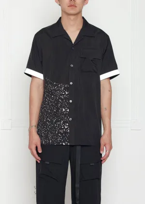 Konus Men's Reflective Tape Shirt In Black
