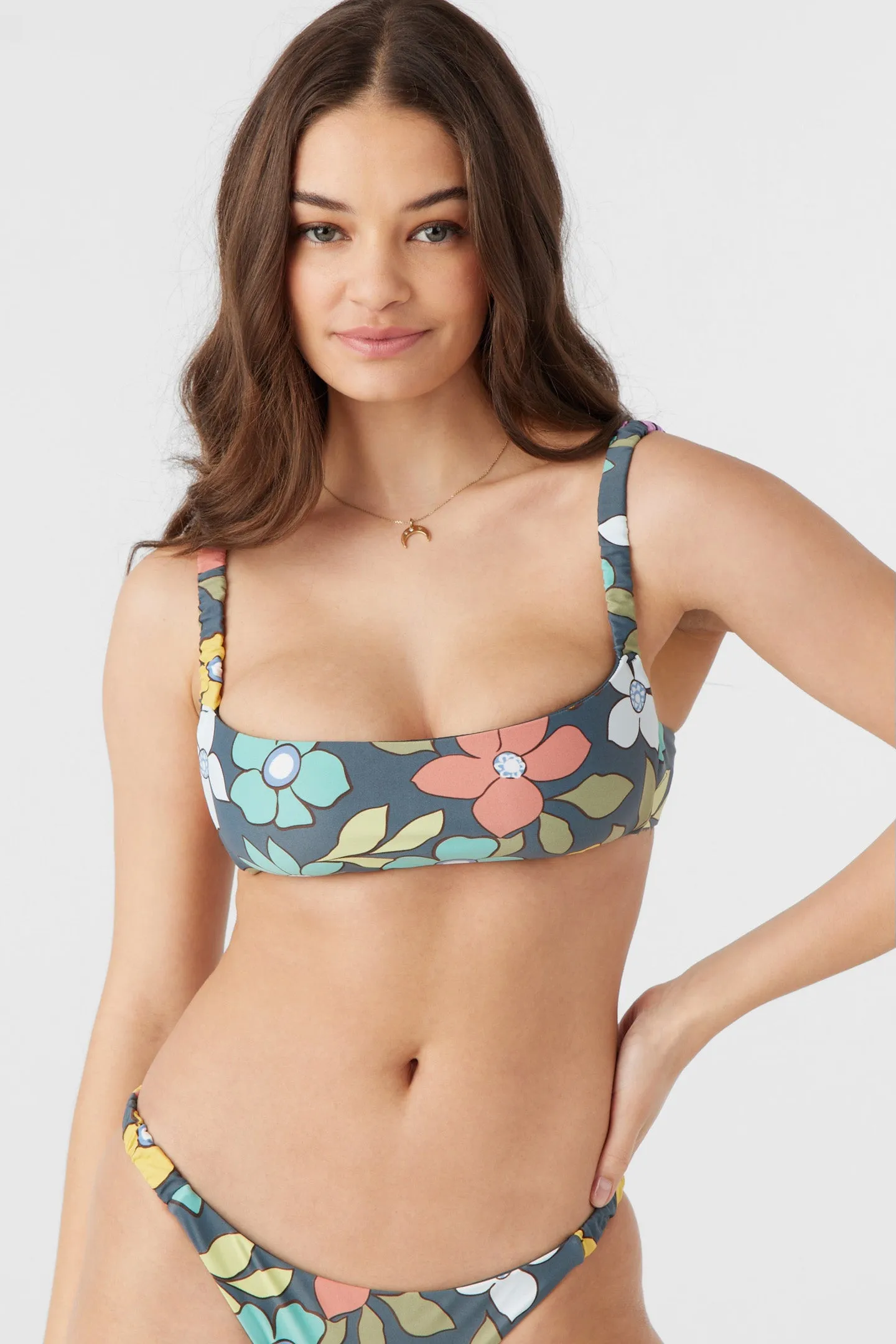 LAYLA FLORAL BUNDORAN BRALETTE TOP