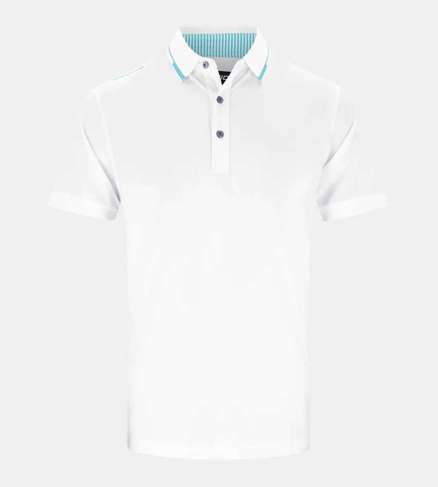 LEADER POLO - WHITE